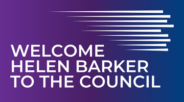 Welcome Helen Barker to the Council
